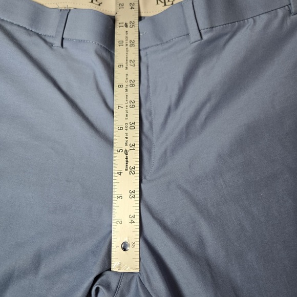 LAUREN RALPH LAUREN Dress Pants Non Slip  Performance  42 x 30 Blue Golf - Picture 7 of 10
